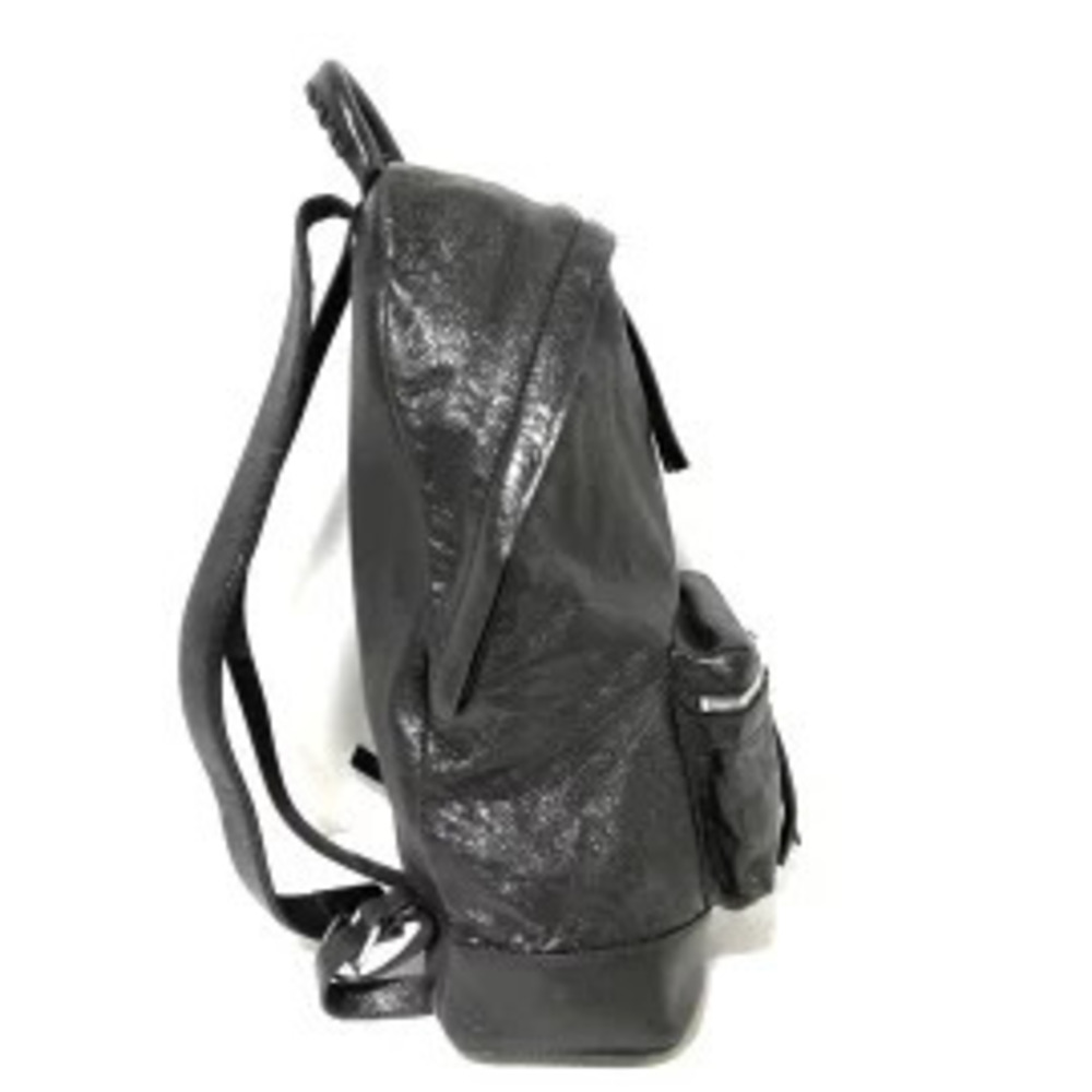 Balenciaga Backpack Black Leather